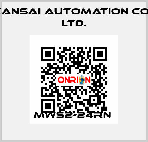 MWS2-24RN  KANSAI Automation Co., Ltd.