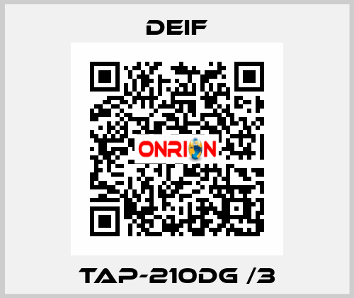 TAP-210DG /3 Deif