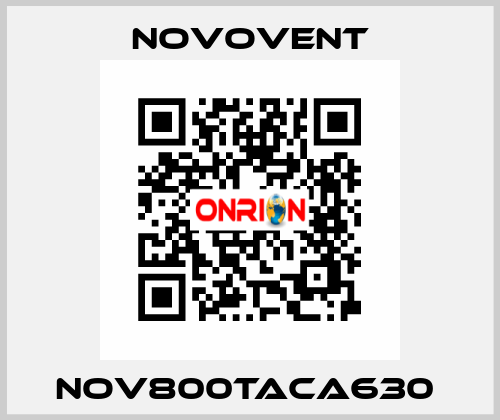 NOV800TACA630  Novovent