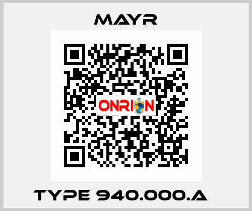 Type 940.000.A   Mayr