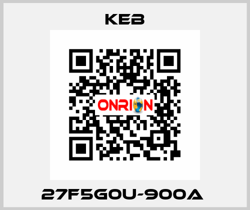 27F5G0U-900A  KEB