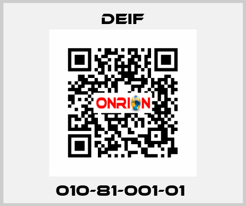 010-81-001-01  Deif