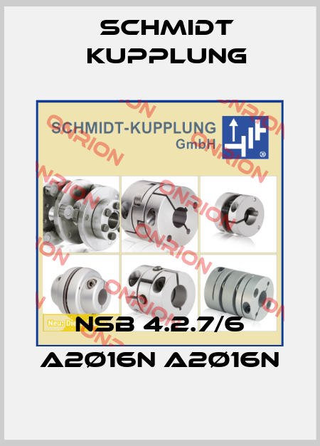 NSB 4.2.7/6 A2ø16N A2ø16N Schmidt Kupplung