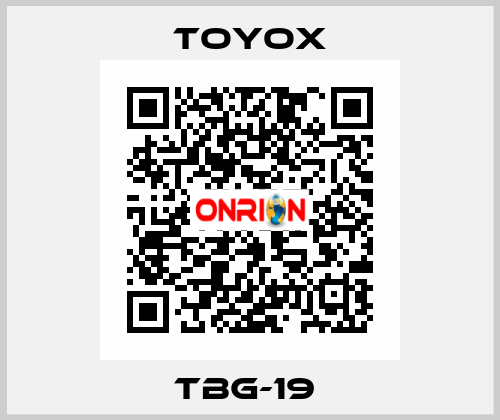 TBG-19  TOYOX