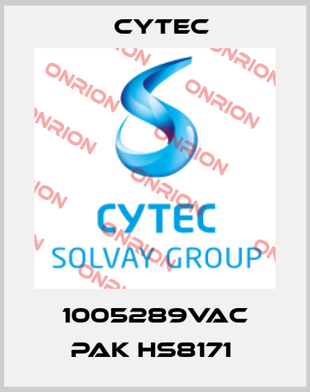 1005289VAC PAK HS8171  Cytec