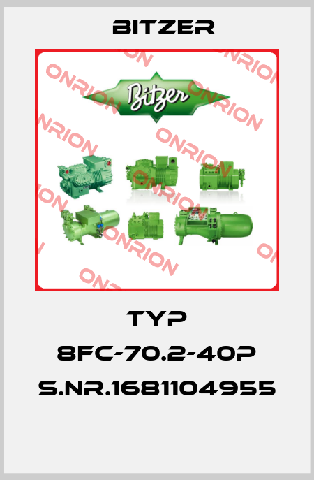 Typ 8FC-70.2-40P S.Nr.1681104955  Bitzer