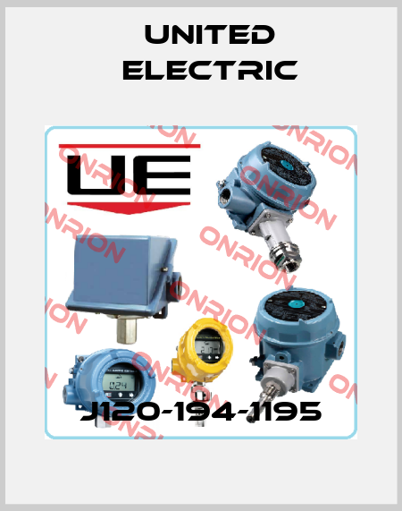J120-194-1195 United Electric