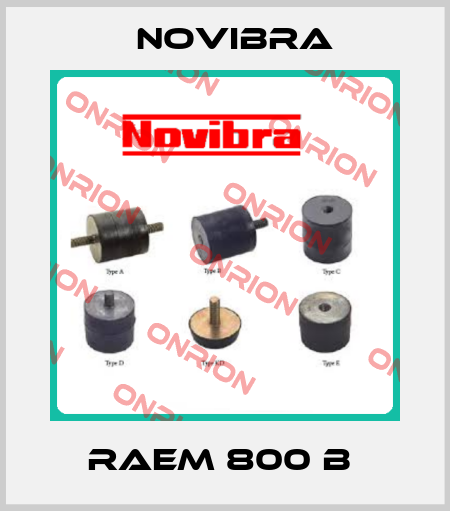RAEM 800 B  Novibra