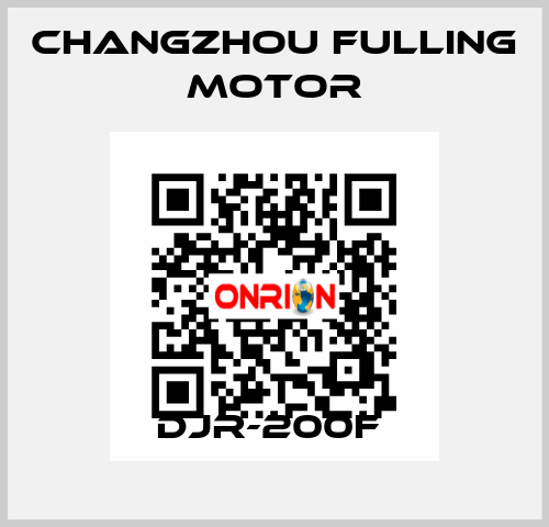 DJR-200F  Changzhou Fulling Motor