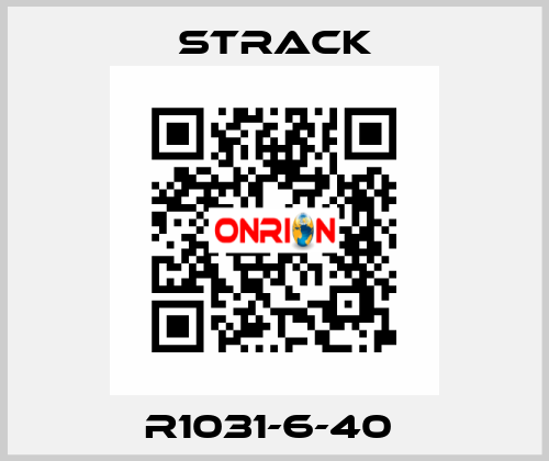 R1031-6-40  Strack