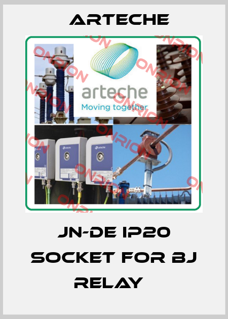 JN-DE IP20 Socket for BJ Relay   Arteche