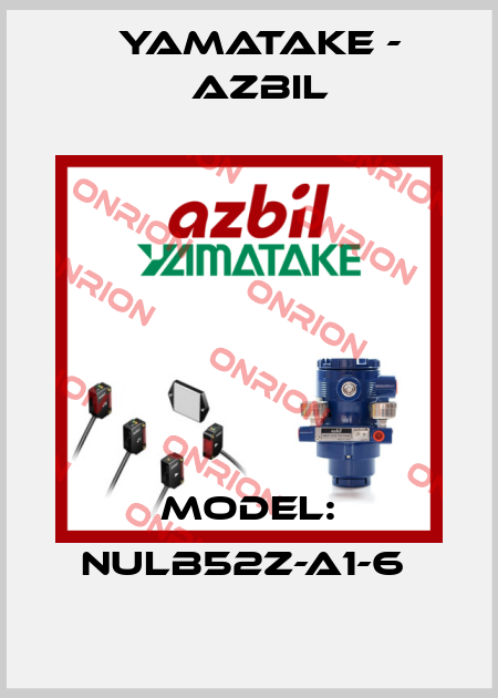 Model: NULB52Z-A1-6  Yamatake - Azbil