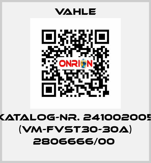 KATALOG-NR. 241002005 (VM-FVST30-30A) 2806666/00  Vahle