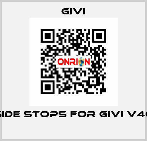 Side stops for Givi V46   Givi