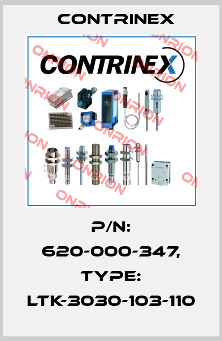 p/n: 620-000-347, Type: LTK-3030-103-110 Contrinex