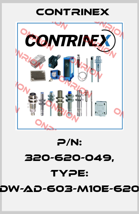 p/n: 320-620-049, Type: DW-AD-603-M10E-620 Contrinex
