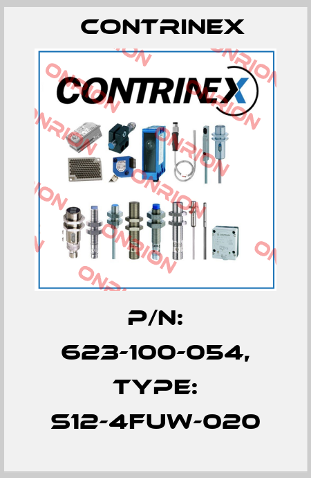 p/n: 623-100-054, Type: S12-4FUW-020 Contrinex