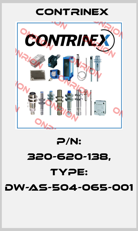 P/N: 320-620-138, Type: DW-AS-504-065-001  Contrinex