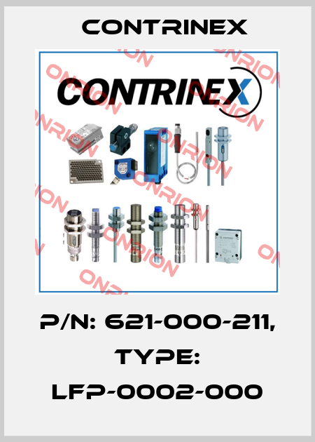 p/n: 621-000-211, Type: LFP-0002-000 Contrinex