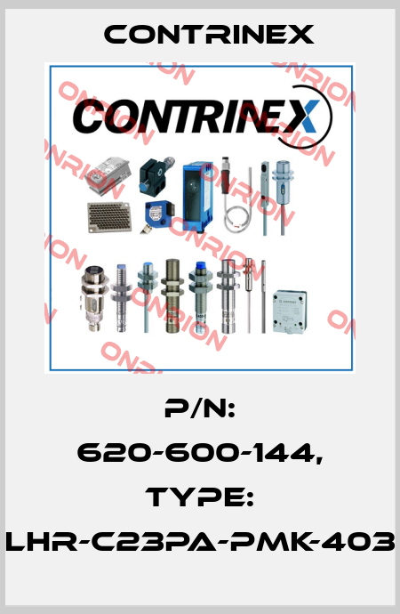 p/n: 620-600-144, Type: LHR-C23PA-PMK-403 Contrinex