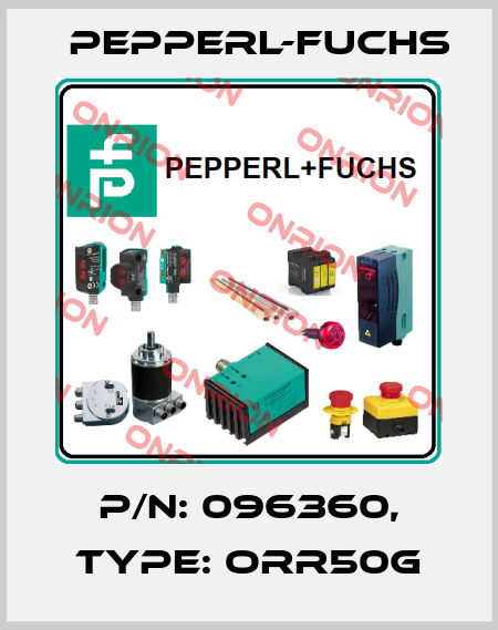 p/n: 096360, Type: ORR50G Pepperl-Fuchs