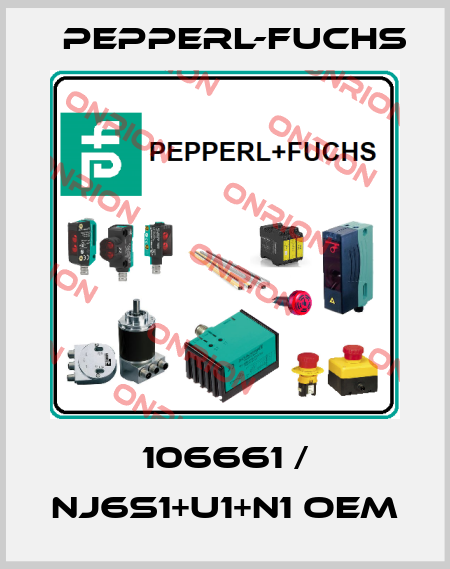 106661 / NJ6S1+U1+N1 OEM Pepperl-Fuchs