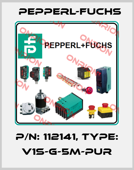 p/n: 112141, Type: V1S-G-5M-PUR Pepperl-Fuchs