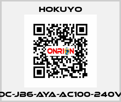 DC-JB6-AYA-AC100-240V Hokuyo