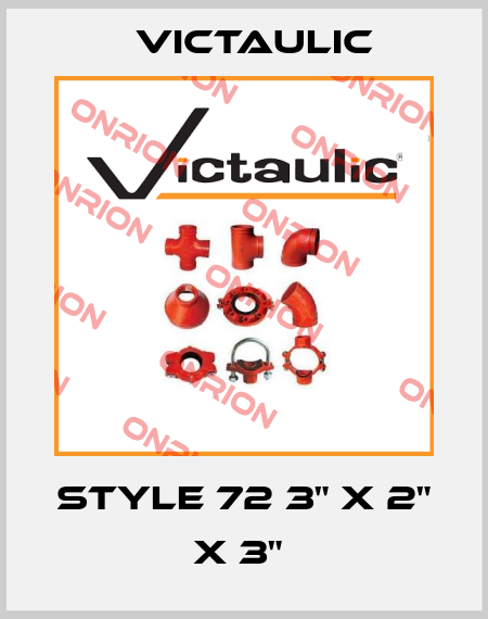 Style 72 3" x 2" x 3"  Victaulic