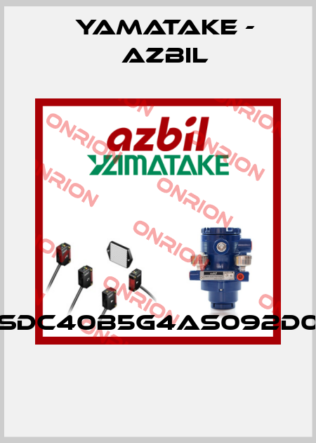 SDC40B5G4AS092D0  Yamatake - Azbil