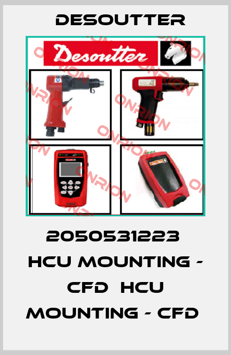 2050531223  HCU MOUNTING - CFD  HCU MOUNTING - CFD  Desoutter