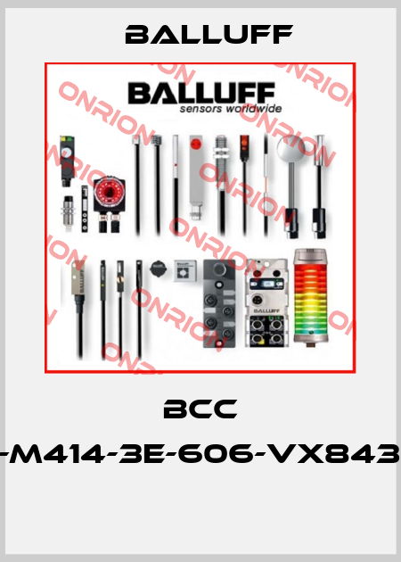 BCC M324-M414-3E-606-VX8434-030  Balluff