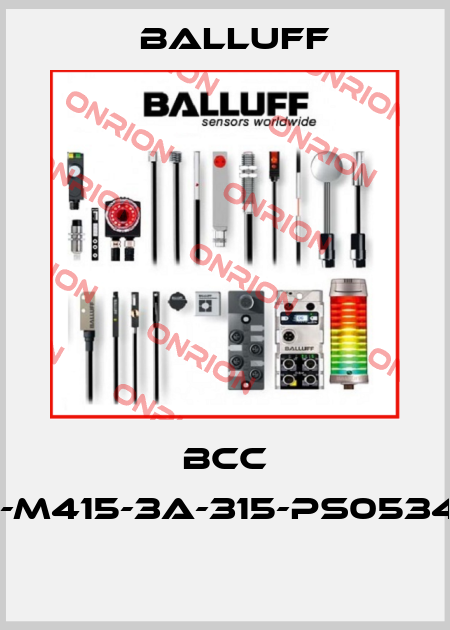 BCC M415-M415-3A-315-PS0534-300  Balluff