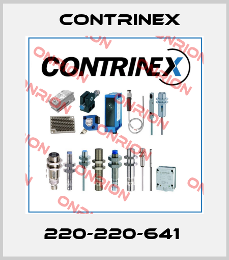 220-220-641  Contrinex