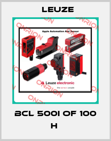 BCL 500i OF 100 H  Leuze
