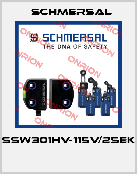SSW301HV-115V/2SEK  Schmersal