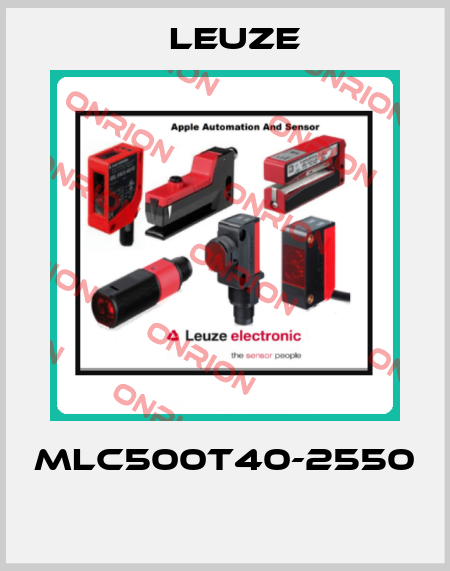 MLC500T40-2550  Leuze