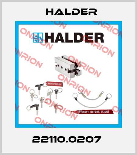 22110.0207  Halder
