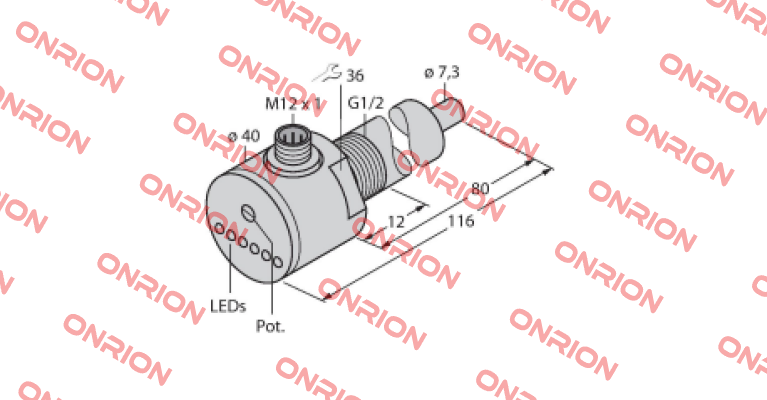 FCS-G1/2A4-AP8X-H1141/L080 Turck