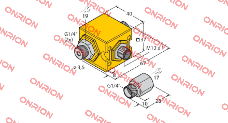 FCIC-G1/4A4P-PL-H1141/1.0 Turck