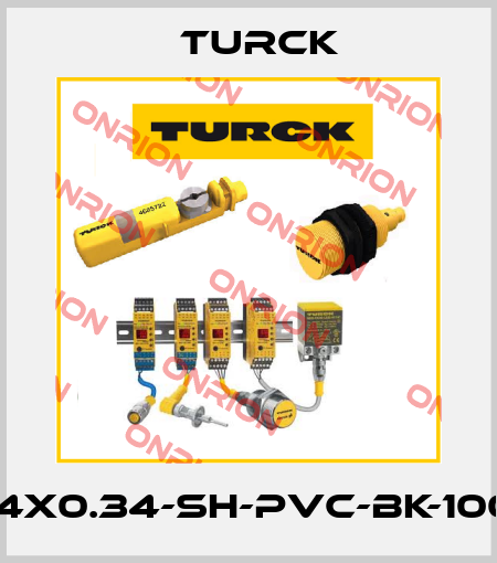 CABLE4X0.34-SH-PVC-BK-100M/TEL Turck