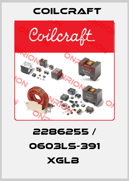 2286255 / 0603LS-391 XGLB  Coilcraft