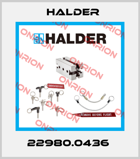 22980.0436  Halder