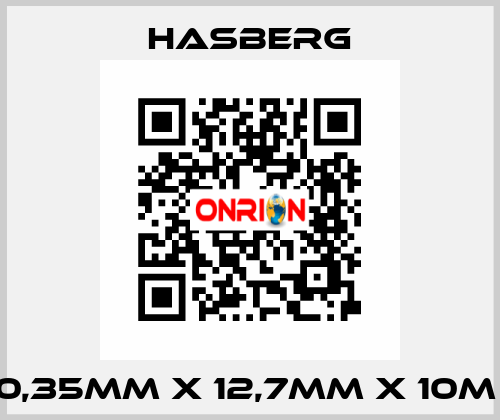 0,35MM X 12,7MM X 10M  Hasberg