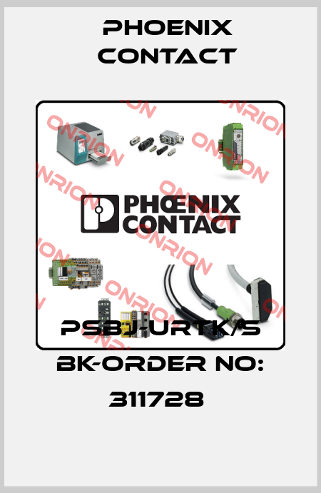 PSBJ-URTK/S BK-ORDER NO: 311728  Phoenix Contact