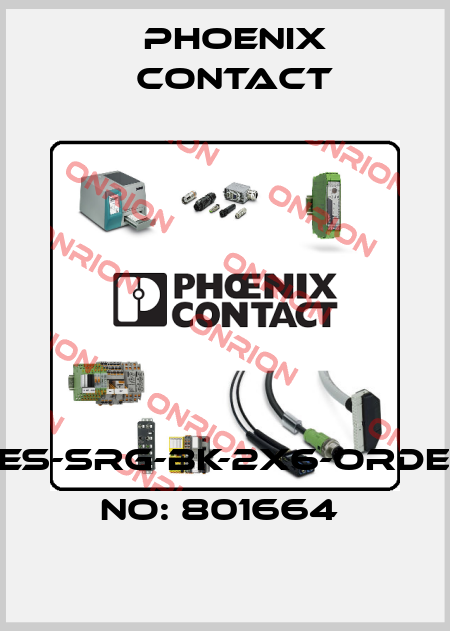 CES-SRG-BK-2X6-ORDER NO: 801664  Phoenix Contact