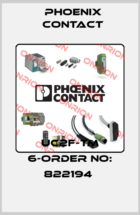 UC2F-TM 6-ORDER NO: 822194  Phoenix Contact