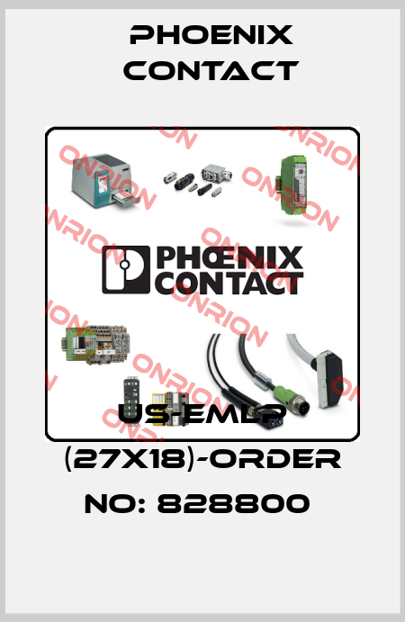 US-EMLP (27X18)-ORDER NO: 828800  Phoenix Contact