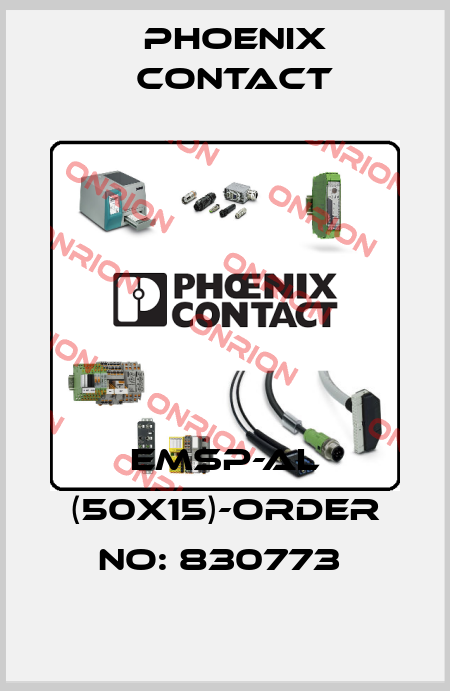 EMSP-AL (50X15)-ORDER NO: 830773  Phoenix Contact
