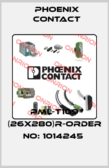 PML-T109 (26X280)R-ORDER NO: 1014245  Phoenix Contact